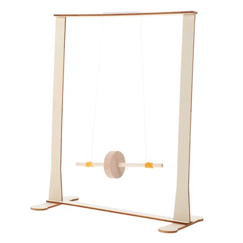 Veemoon Roller -Swing -Instrument Schwerkraftspielzeug Maxwell Radmodell Kinderstammspielzeug Education Toy Lernspielzeug aus Holz Lerntool für Physik hölzern Beige Veemoon Roller -Swing -Instrument Schwerkraftspielzeug Maxwell Radmodell Kinderstammspielzeug Education Toy Lernspielzeug aus Holz Lerntool für Physik hölzern Beige von Veemoon