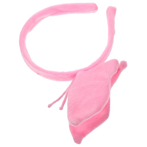 Veemoon Schmetterling Stirnband Damen Karneval Haarband Cosplay Headband Party Accessoire Leicht Bequem Für Frauen Rosa von Veemoon