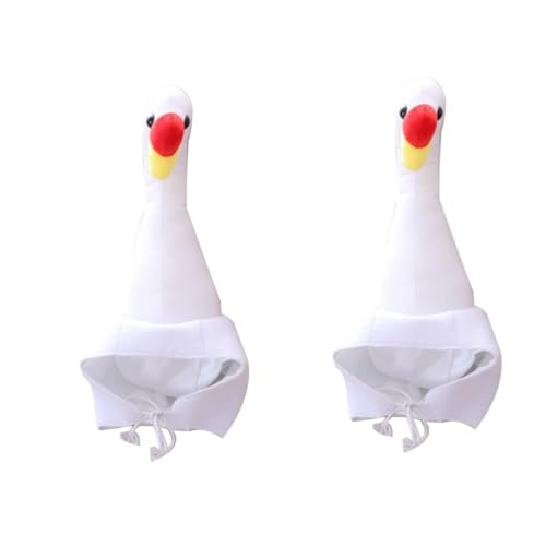 Veemoon Schwan Hut Kostüm Plüsch Vogel Kappe Für Karneval - Maskerade Und Partys – Verstellbar - Witzige Foto Requisiten Und Ideales – 1 Stück Veemoon Schwan Hut Kostüm Plüsch Vogel Kappe Für Karneval - Maskerade Und Partys – Verstellbar - Witzige Foto Requisiten Und Ideales – 1 Stück von Veemoon