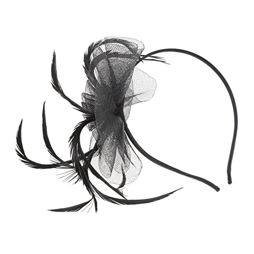 Veemoon Schwarzer Mesh Haarreif für Braut Verstellbar Leicht Elegant für Tanzparty Bühne Hochzeit als Dekoratives Accessoire für Ball und Event Veemoon Schwarzer Mesh Haarreif für Braut Verstellbar Leicht Elegant für Tanzparty Bühne Hochzeit als Dekoratives Accessoire für Ball und Event von Veemoon