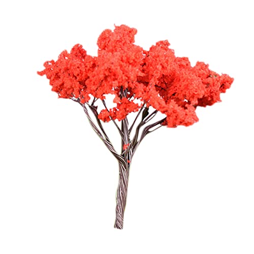 Veemoon Simulation Baum Miniatur Dekoration für Mikrolandschaft Künstlicher Maple Tree für Garten und Puppenhaus für Kreative und von Veemoon
