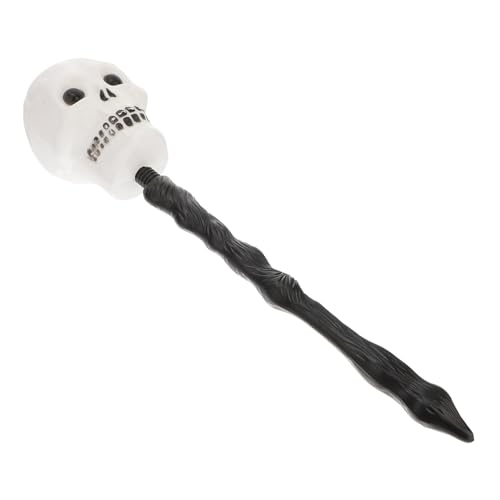 Veemoon Skelett-spazier Stöcke Halloween Kostüm Beängstigend Party Led Blut Performance- -Requisiten Stütze Schädelzepter -Requisite Verkleiden Plastik Weiß Veemoon Skelett-spazier Stöcke Halloween Kostüm Beängstigend Party Led Blut Performance- -Requisiten Stütze Schädelzepter -Requisite Verkleiden Plastik Weiß von Veemoon