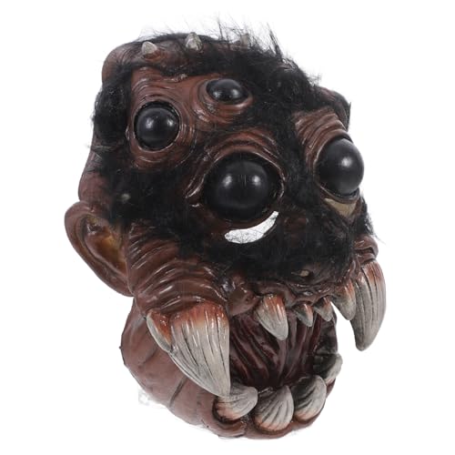 Veemoon Spinnenmaske Halloween-spinne Halloween-masken Für Erwachsene Spinnenkleid Grimasse Dinosauriermaske Maskerade Gruselige Halloween-plüschmaske Gesichtsmaske Selber Machen Emulsion von Veemoon