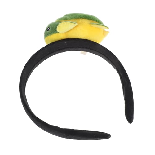 Veemoon Stirnband Kuscheltiere Für Mädchen Schildkrötenkostüm Meeresschildkröte Clip Meerestier Plüsch Meeresschildkröte Haarspange Meerestiere Schildkrötenmodell Tierparty Haarband von Veemoon