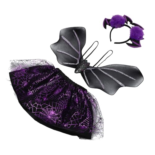 Veemoon Teiliges Halloween Kostüm Für Fledermaus Flügeln Für Faschings Und Halloween Partys Maskerade Kostüm Für Jungen Und Mädchen Perfekte Verkleidung Für Kreative Veemoon Teiliges Halloween Kostüm Für Fledermaus Flügeln Für Faschings Und Halloween Partys Maskerade Kostüm Für Jungen Und Mädchen Perfekte Verkleidung Für Kreative von Veemoon