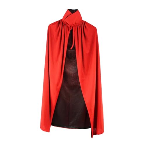 Veemoon Vampir-Umhang Vampire Cape Halloween Cape Halloween Goodies Party-Cosplay-Mantel Halloweenkostüm deko Vampire Umhang Requisit Cosplay Umhang für Kap Polyester von Veemoon