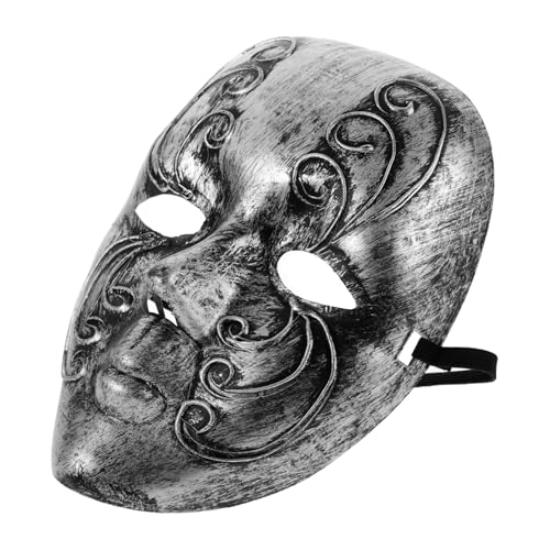 Veemoon Venezianische Vollgesichtsmaske Im Vintage Für Halloween Maskenbälle Kostümpartys Elegantes Accessoire Weichem Vollständige Gesichtsbedeckung von Veemoon