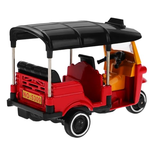 Veemoon Vintage Legierung Dreirad Modell Retro Tricycle Ornament mit Rustikaler Textur für Stilvolle Heimdekoration Wohnzimmer Büro von Veemoon
