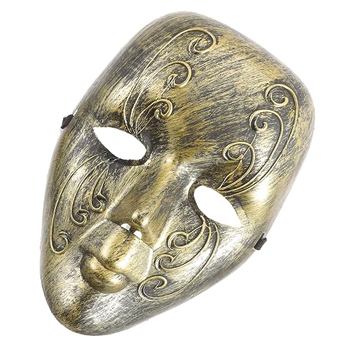 Veemoon Vintage Karneval Maske Für Damen Elegante Masquerade Maske Aus Solidem Für Halloween Kostümpartys Und Karneval Voller Komfort Und Detailverliebtheit von Veemoon