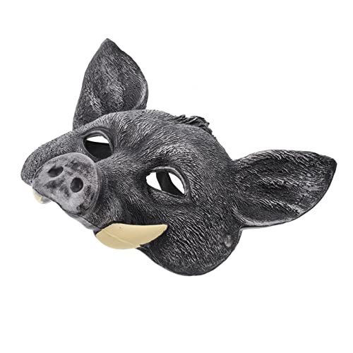 Veemoon Wildschwein Maske Maskerade Masken party verkleiden masken Roman Maskerade-Maske Maskerade Wildschweinmaske Maske für draußen Erwachsener Requisiten Partybedarf schmücken bilden Pu von Veemoon