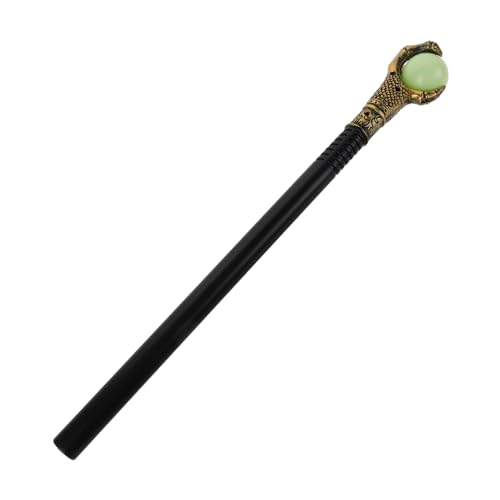 Veemoon Zauberstab Das Die Zubehör Stock Party Stütze Gehen Kostüm Cosplay Kleid Gothic Halloween Liefert Halloween-Accessoires Plastik Golden von Veemoon