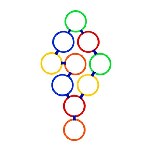 20pcs/Set Hopscotch -Ring für Kinder unter 3 Jahren 11,02 Zoll Safe Hopscotch -Ringe mit klemmernem Trainingstraining trainieren Outdoor -Spiele für Kinder 20pcs/Set Hopscotch -Ring für Kinder unter 3 Jahren 11,02 Zoll Safe Hopscotch -Ringe mit klemmernem Trainingstraining trainieren Outdoor -Spiele für Kinder von Veesper