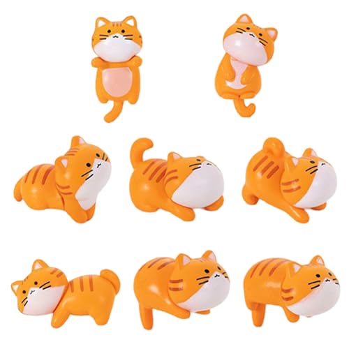 Veesper 8pcs niedliche Katzenauto -Armaturenbrettzubehör, Cartoon Decorative Car Decor, entzückende Rückspiegel- und Innenarchitektur -Ornamente, Liebhaber Veesper 8pcs niedliche Katzenauto -Armaturenbrettzubehör, Cartoon Decorative Car Decor, entzückende Rückspiegel- und Innenarchitektur -Ornamente, Liebhaber von Veesper