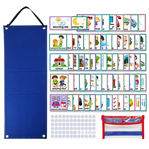 Veesper Aufgabendiagramme für Kinder, tägliche Zeitplankinder, Zeitplankarten Kinder Daily Calendar Chore -Diagramm visueller Kalender Daily Routine Diagramm für Kinder Blau Veesper Aufgabendiagramme für Kinder, tägliche Zeitplankinder, Zeitplankarten Kinder Daily Calendar Chore -Diagramm visueller Kalender Daily Routine Diagramm für Kinder Blau von Veesper