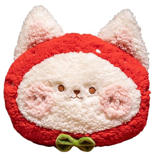 Veesper Handwärmer Beutel 13x11 Zoll warm warm und weich süße Erdbeerkatze Handschuff mit Reißverschluss und Loch Winterzubehör für Frauen Erwachsene und Kinder Innen im Freien im Freien im Freien Veesper Handwärmer Beutel 13x11 Zoll warm warm und weich süße Erdbeerkatze Handschuff mit Reißverschluss und Loch Winterzubehör für Frauen Erwachsene und Kinder Innen im Freien im Freien im Freien von Veesper