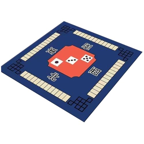 Veesper Mahjong Table Matte, Anti-Slip Mahjong-Matte, 31,5x31.5 '' Rauschreduktion Mahjong Mat für Tischkleidung-resistent von Veesper