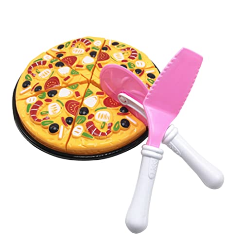 Veesper Pizza Play Food Set, simulative Pizza -Spielzeug Pizza Kochen und Zubehör Pädagogikspielzeug für Kinder 9 PCs Veesper Pizza Play Food Set, simulative Pizza -Spielzeug Pizza Kochen und Zubehör Pädagogikspielzeug für Kinder 9 PCs von Veesper