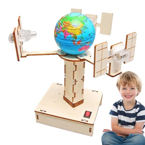 Science Experiment Kit, Scientific Model Kits | Holzsatellitenmodellset,Handhandwerk Baubaugruppe Projekt Toys Kits für Kinder Kleinkind Teenager Girl Boy Science Experiment Kit, Scientific Model Kits | Holzsatellitenmodellset,Handhandwerk Baubaugruppe Projekt Toys Kits für Kinder Kleinkind Teenager Girl Boy von Veeteah