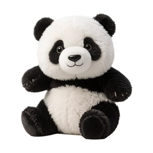 Veeteah Panda Plüschtiere | Lebensechte Plüsch Panda Figur - Süßes Stofftier Sammelstück Wohnaccessoire Für Jugendliche Erwachsene Frauen Männer Mädchen Allgemein von Veeteah