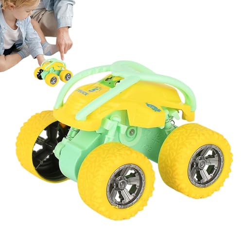 Veeteah Stunt-Auto-Spielzeug für Kinder - Doppelseitig reibungsbetriebene Fahrzeuge - Zurückziehen, stoßfestes, reibungsbetriebenes Allradauto für Kinder, Geschenk Veeteah Stunt-Auto-Spielzeug für Kinder - Doppelseitig reibungsbetriebene Fahrzeuge - Zurückziehen, stoßfestes, reibungsbetriebenes Allradauto für Kinder, Geschenk von Veeteah