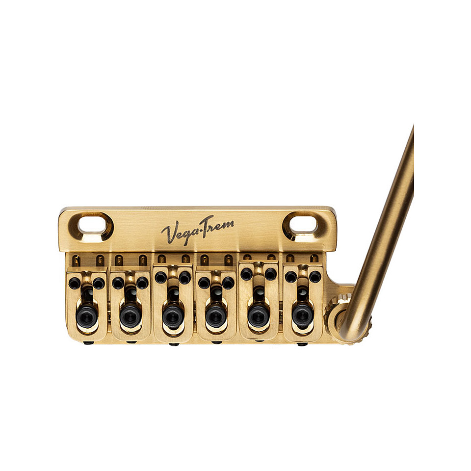 VegaTrem VT-1 Ultra Trem 2 Point Pivot Gold Satin Finish Tremolo von VegaTrem