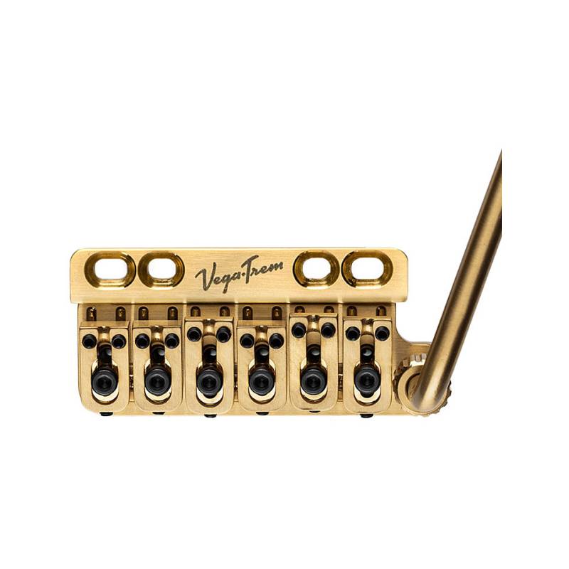 VegaTrem VT-1 Ultra Trem Standard Gold Satin Finish Tremolo von VegaTrem