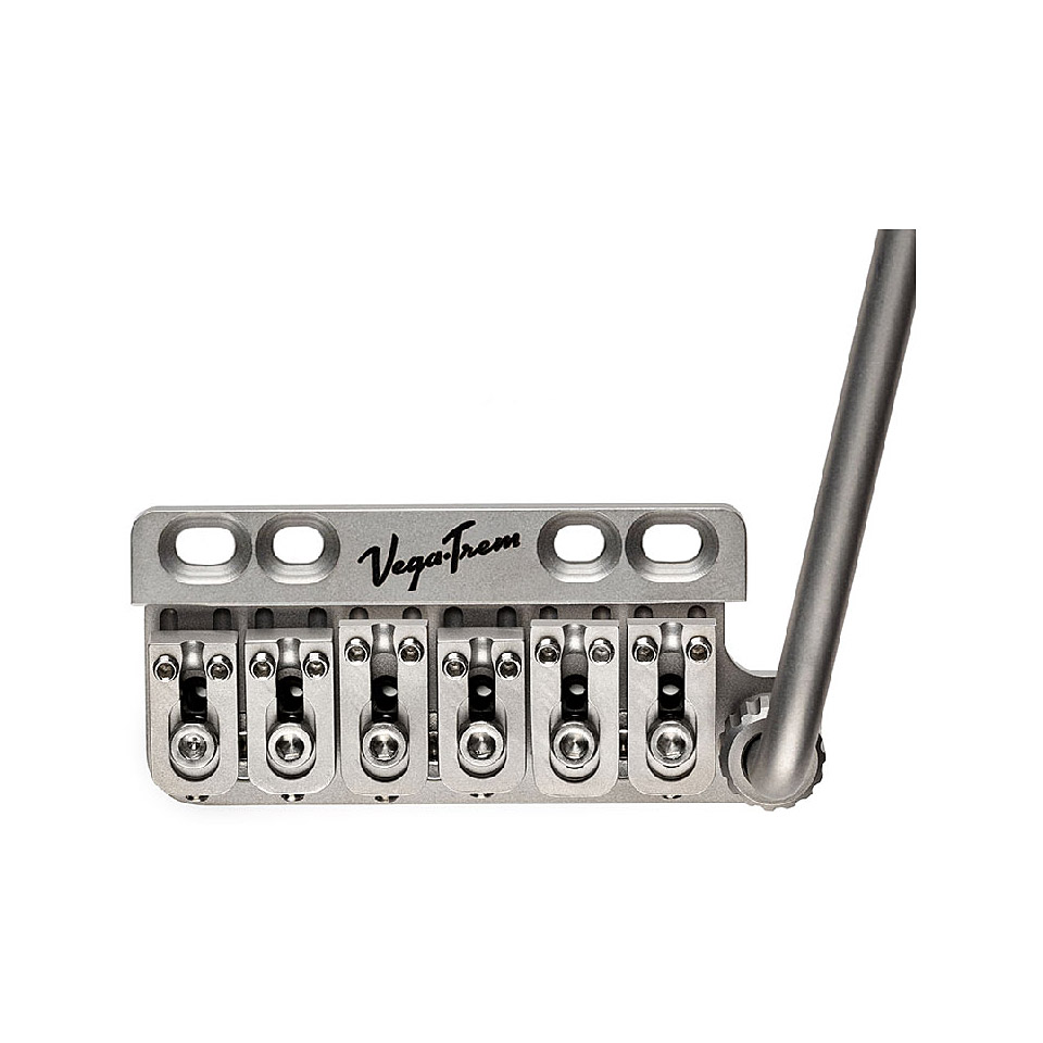 VegaTrem VT-1 Ultra Trem Standard Satin Steel Finish Tremolo von VegaTrem