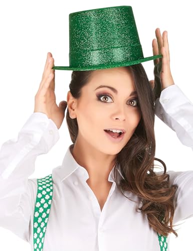 DEGUISE TOI Grüner Glitzer Zylinder - Grün von DEGUISE TOI