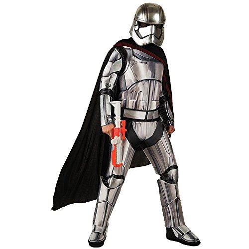 Rubie's offizielles Star Wars Force Awakens Deluxe Captain Phasma Kostüm, XL, brustumfang 44 - 46", taille 36 - 40", Innenraum 33" von Rubie's