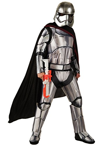 Rubie's offizielles Star Wars Force Awakens Deluxe Captain Phasma Kostüm, XL, brustumfang 44 - 46", taille 36 - 40", Innenraum 33" von Rubie's