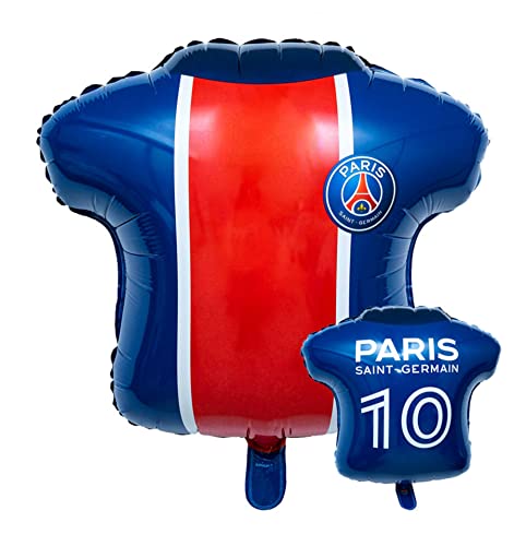 Vegaoo Aluminium Ballon PSG Paris Saint Germain 45 cm - Blau von Vegaoo