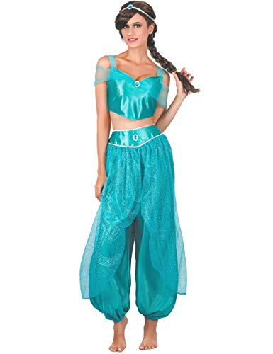DEGUISE TOI Arabische Prinzessin Kostüm für Damen Orient türkis - Blau von DEGUISE TOI