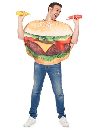 DEGUISE TOI Burger Kostüm für Erwachsene - Multicolore von Vegaoo