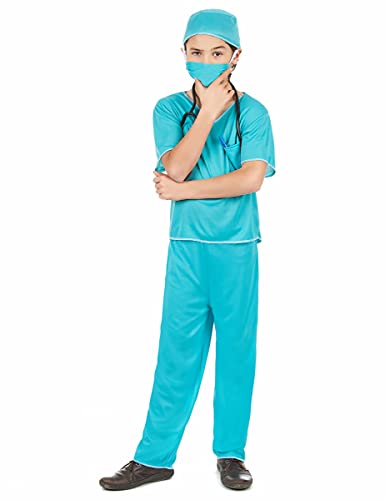 Vegaoo Chirurgen-Kostüm für Jungen - 134/140 (10-12 Jahre) von DEGUISE TOI