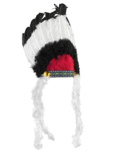DEGUISE TOI Indianer Häuptlings-Kopfbedeckung mit Federn für Erwachsene - Bunt DEGUISE TOI Indianer Häuptlings-Kopfbedeckung mit Federn für Erwachsene - Bunt von DEGUISE TOI