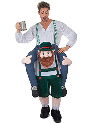 DEGUISE TOI Kostüm Mann auf dem Rücken eines Bayern grün-blau - Grün von Vegaoo