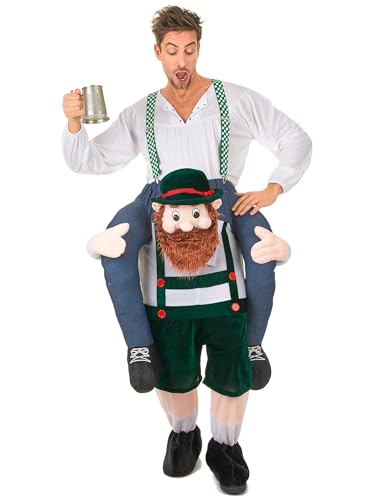 DEGUISE TOI Kostüm Mann auf dem Rücken eines Bayern grün-blau - Grün von DEGUISE TOI