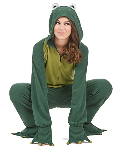 DEGUISE TOI Lustiges Frosch Damen-Kostüm grün - Grün von DEGUISE TOI