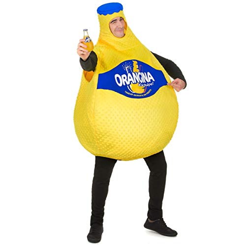DEGUISE TOI Jadeo - Déguisement Bouteille d'Orangina adulte Taille Unique - Multicolore von DEGUISE TOI