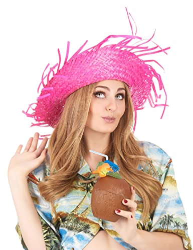 DEGUISE TOI Rosafarbener Hawaii Hut für Erwachsene - Rosa, Pink DEGUISE TOI Rosafarbener Hawaii Hut für Erwachsene - Rosa, Pink von DEGUISE TOI