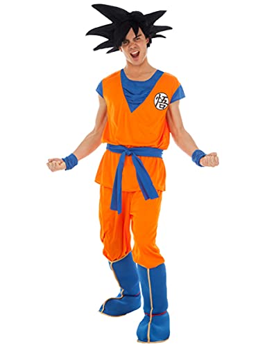 Vegaoo Son Goku-Herrenkostüm Lizenz von Dragonball Z orange - Orange Vegaoo Son Goku-Herrenkostüm Lizenz von Dragonball Z orange - Orange von Chaks