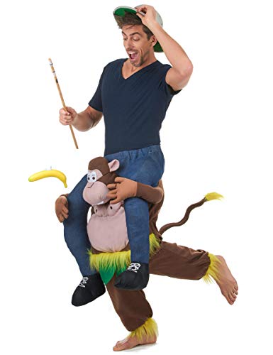 DEGUISE TOI Kostüm Mensch auf dem Rücken eines Affen - Bunt von DEGUISE TOI