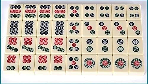 VejiA Mahjong-Set, Mahjong-Matte und Sieb, geeignet für Reisen, Familienfreizeit von VejiA