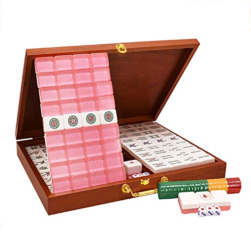 VejiA Mahjong-Set, amerikanisches Mahjong-Set, großes klassisches Mah-Jongg-Spielset von VejiA