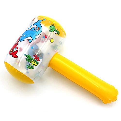 Vektenxi Cartoon Glocke Hammer Spielzeug - Kinderspielzeug - Cartoon-Thema - PVC-Material - Mechanisch - Unisex - Alter: Kind von Vektenxi