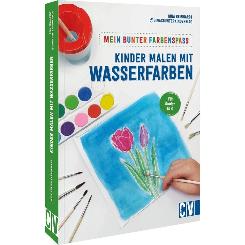Mein bunter Farbenspaß - Kinder malen mit Wasserfarben von Velber Buchverlag