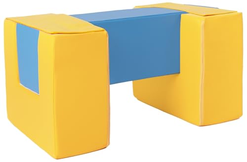 Steg Klett Großbausteine Softbausteine Schaumstoffbausteine Spielbaustein (Farbe: gelb, blau) von Velinda