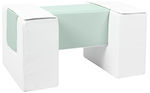 Velinda Steg Klett Großbausteine Softbausteine Schaumstoffbausteine Spielbaustein (Farbe: weiß, Mint) von Velinda