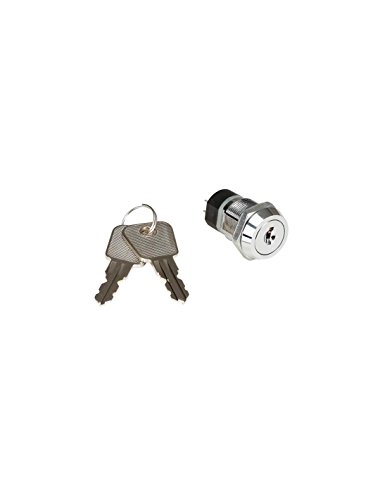 VELLEMAN - KS3 Schlüsselschalter 2 polig Ein/Aus 250VAC/2A Schalter 615010 von Velleman