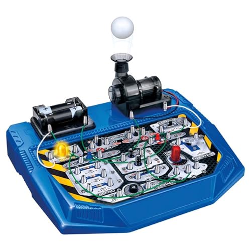 Velleman Elektronik-Projektset für Kinder ab 8 Jahren, erkunden Sie die Grundlagen der Elektronik mit 25 spannenden Experimenten, lehrreiches und interaktives Spielvergnügen, Schaltkreisspaß von Velleman